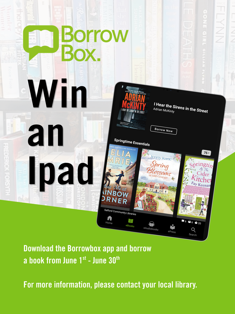 Borrowbox competition poster