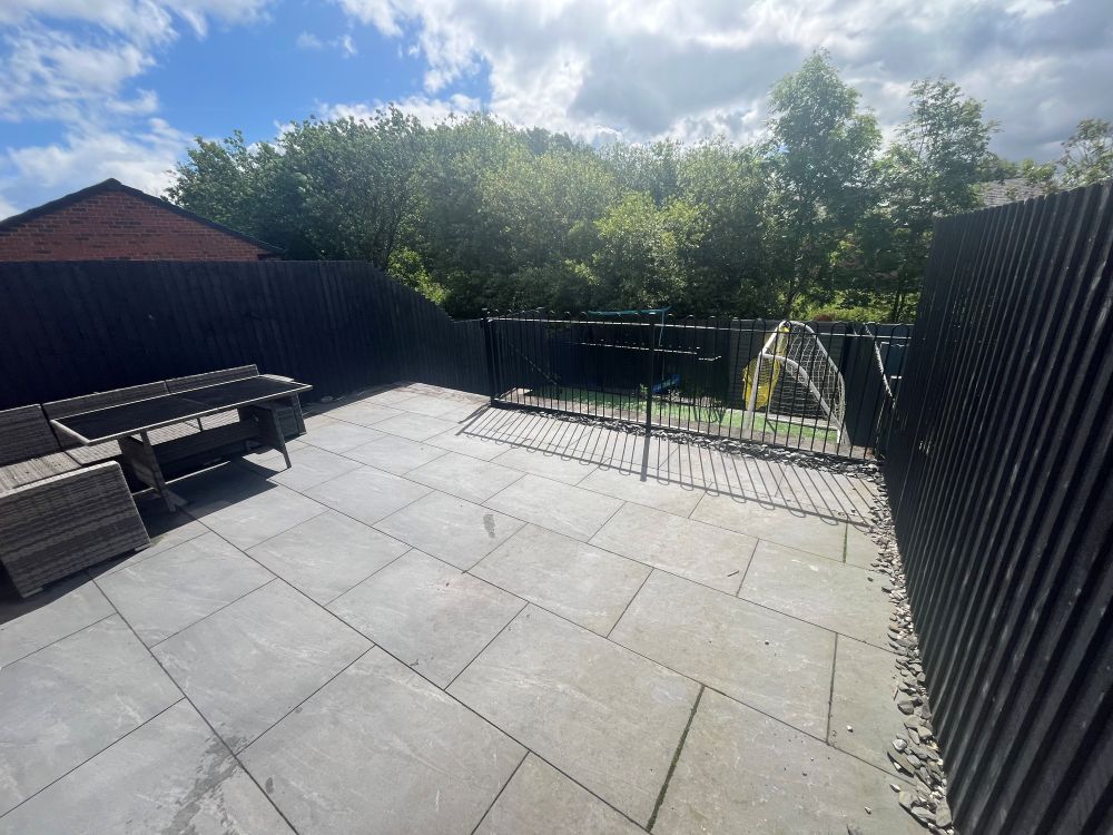 Rear garden
