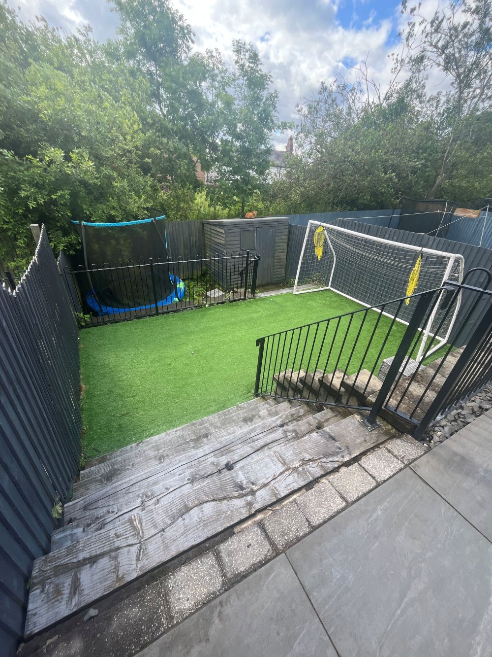 Rear garden