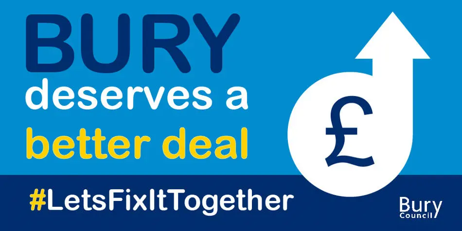 Bury deserves a better deal. #LetsFixItTogether