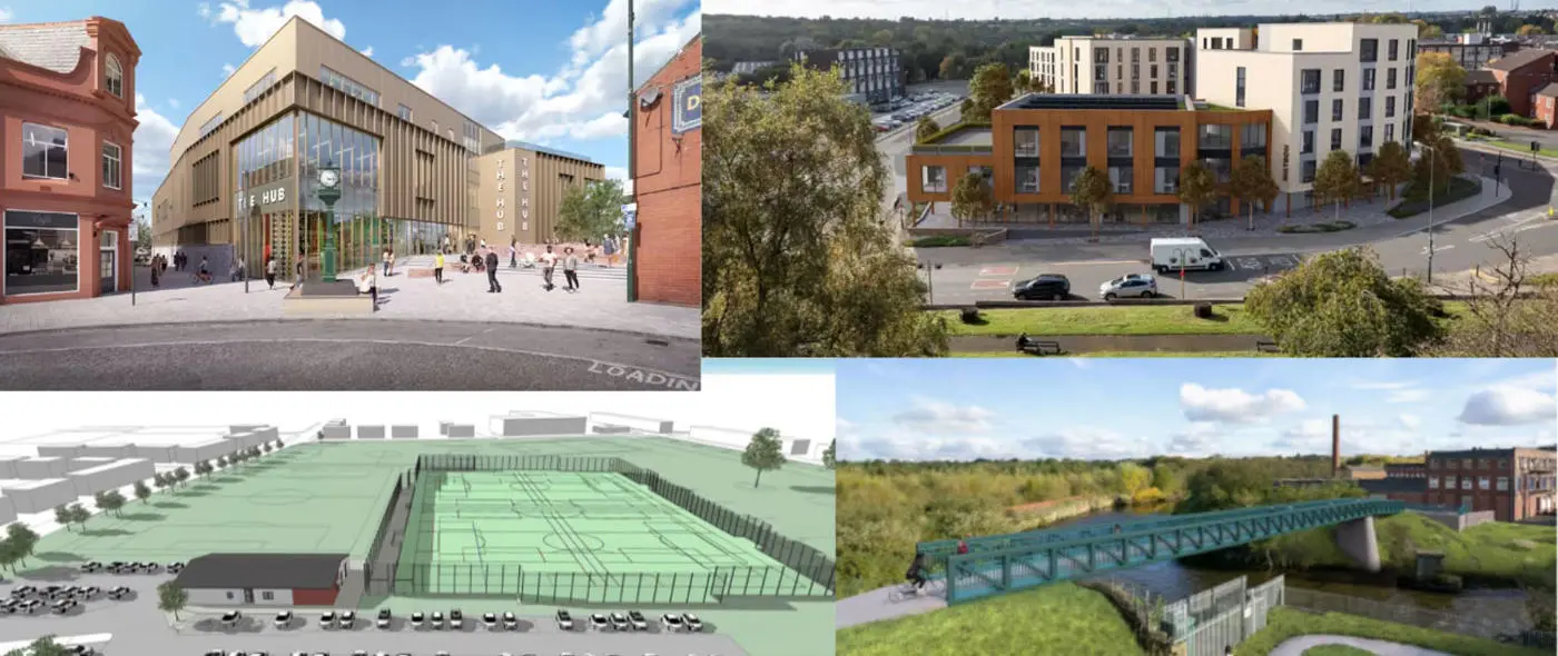 Regeneration plans for the borough’s townships