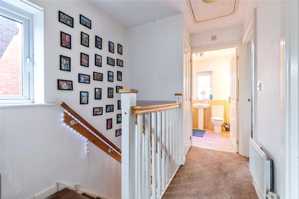 Stairs and landing