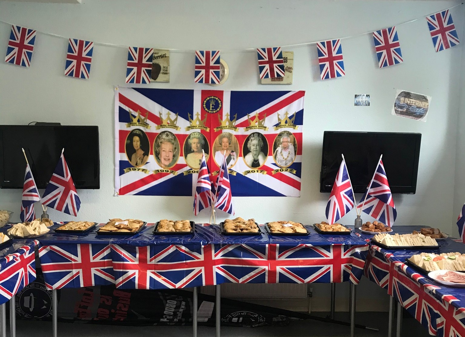 A picture from Chesham Fold Coronation party