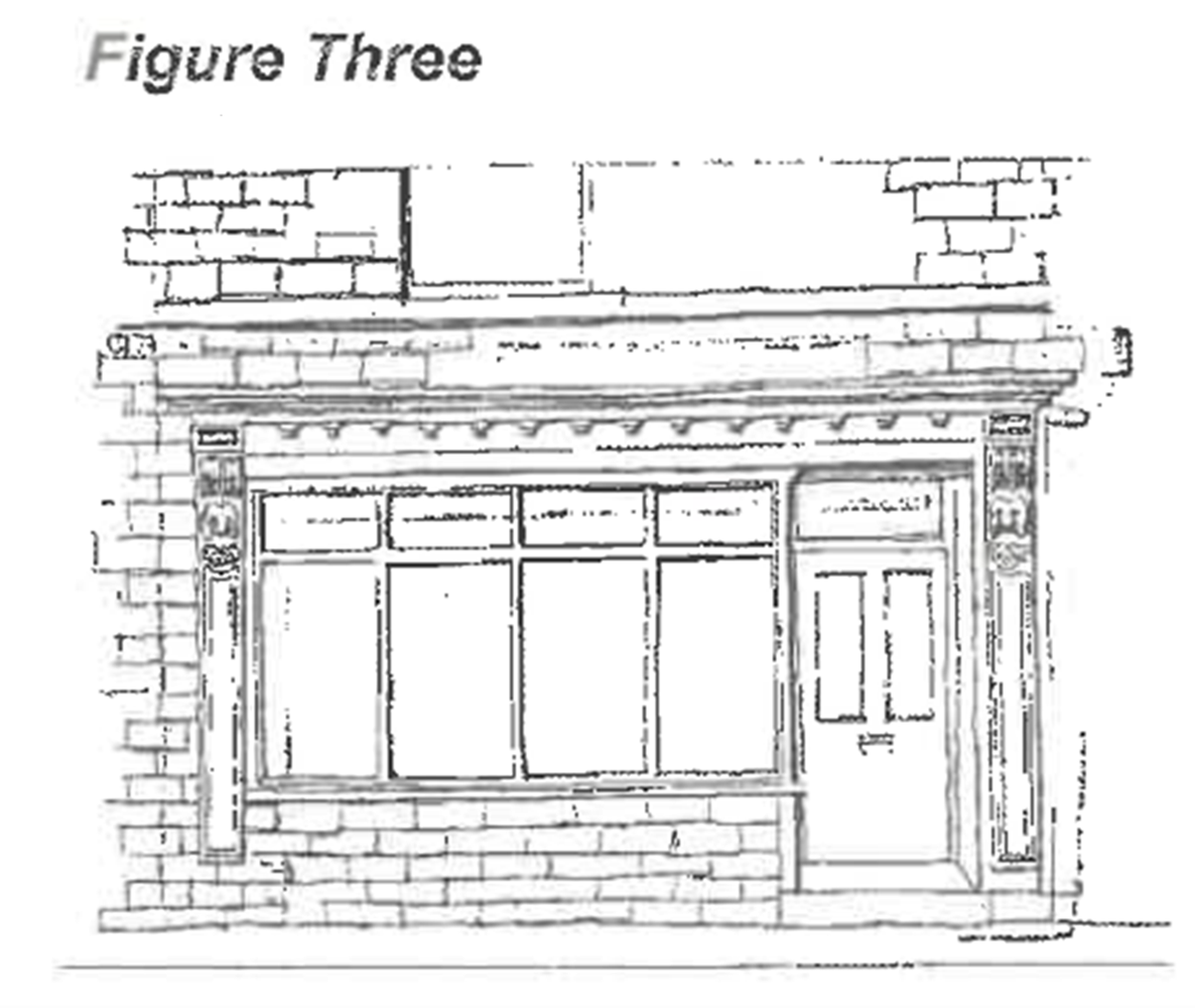Showing how the frontage can be altered and its effect on the building can be cushioned