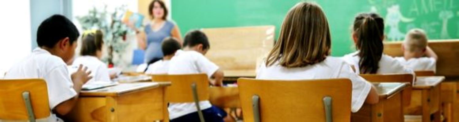 children in a classroom