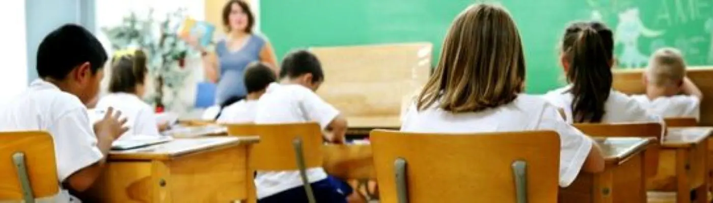 children in a classroom