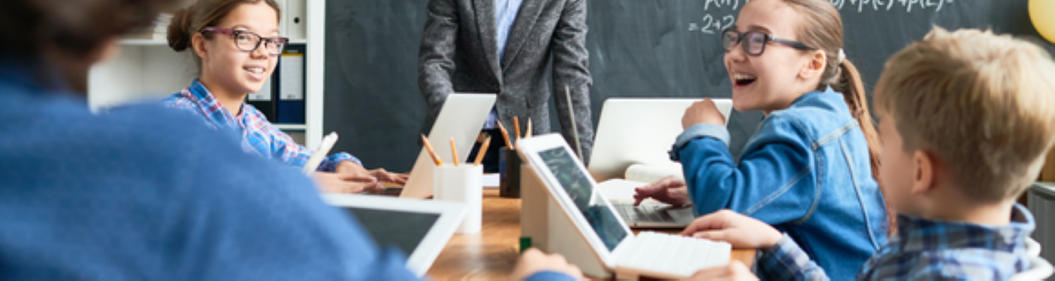children in a classroom