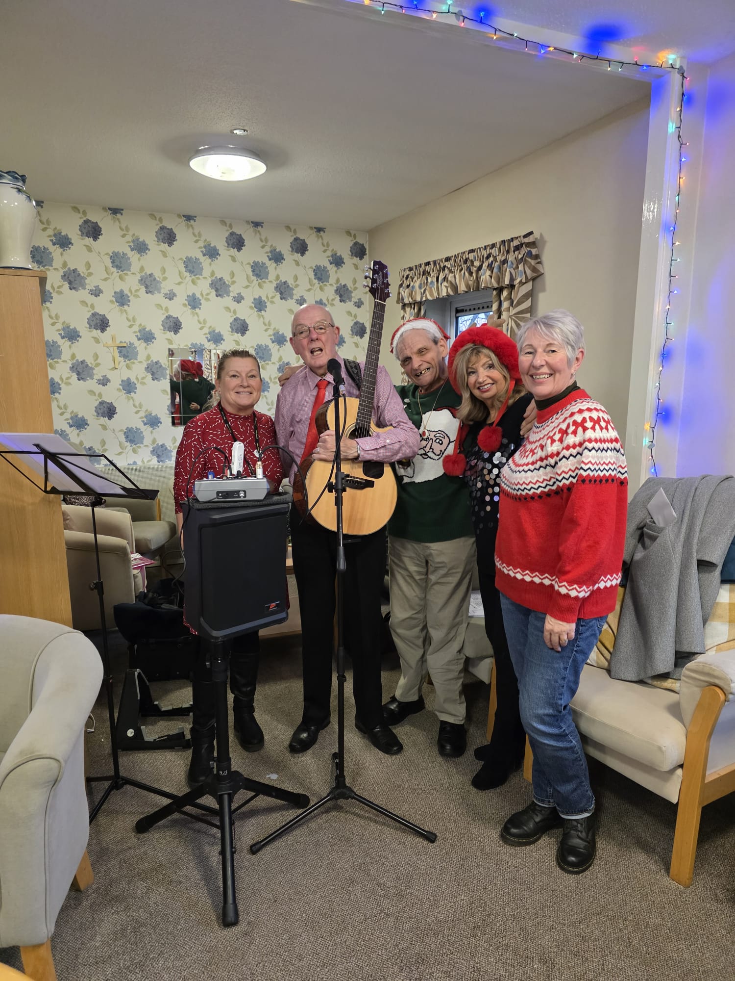 Christmas parties in Independent Living Schemes