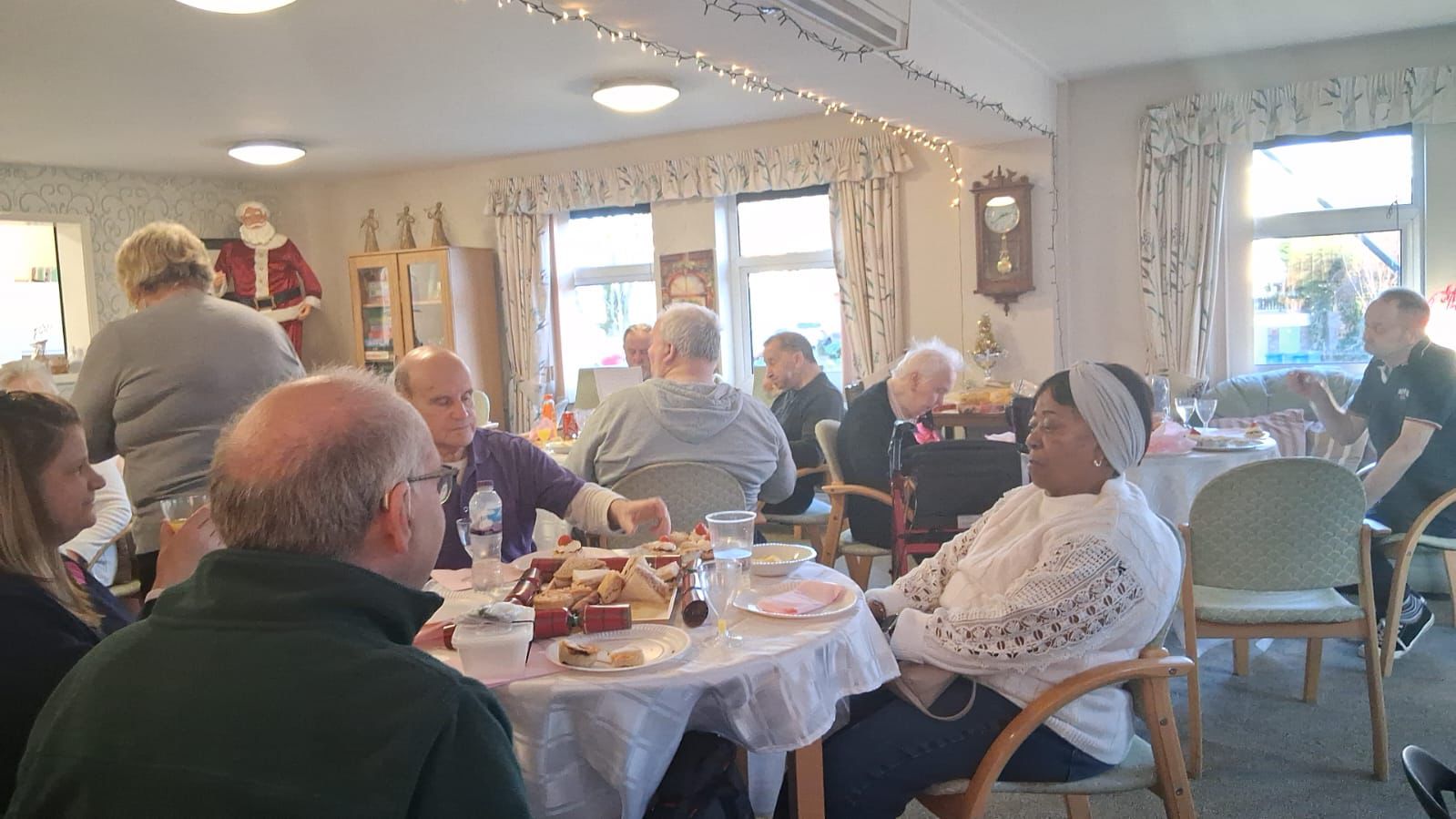 Christmas parties in Independent Living Schemes