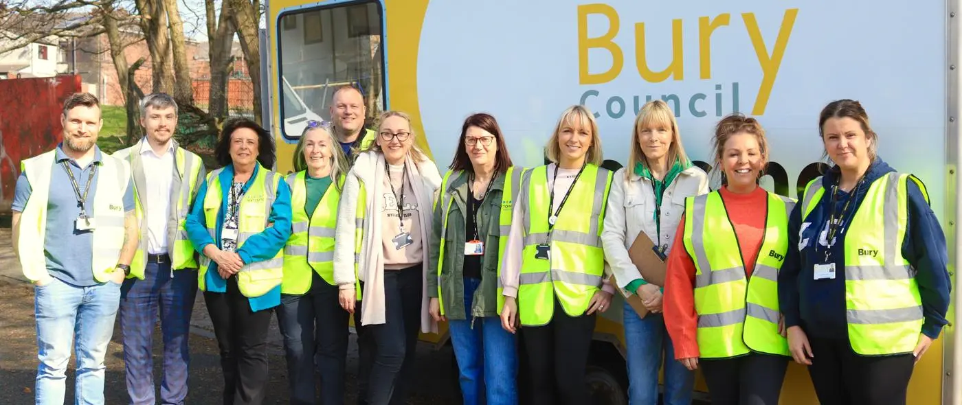 Bury Council staff and volunteers