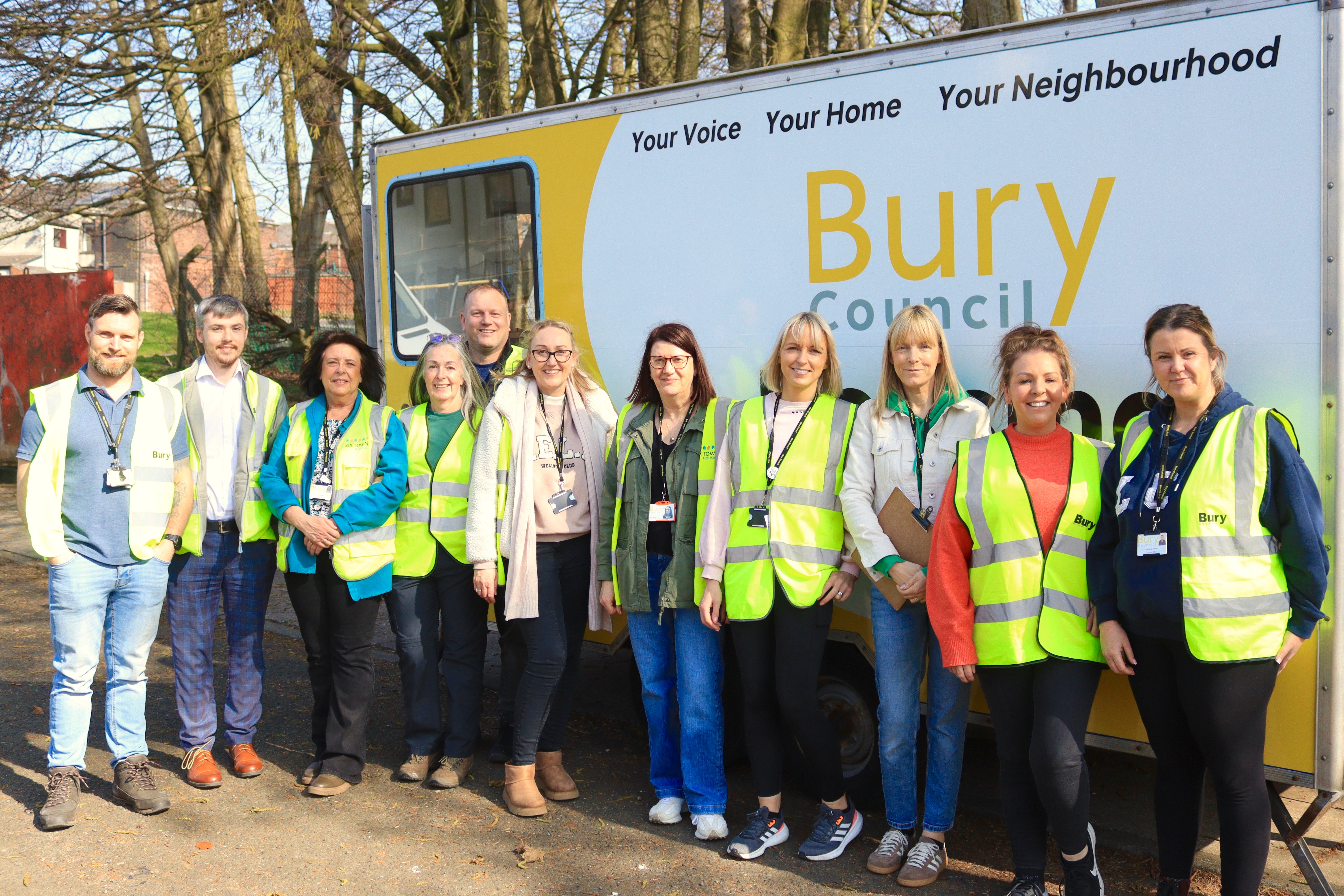 Townside Estate, Bury - March 2025