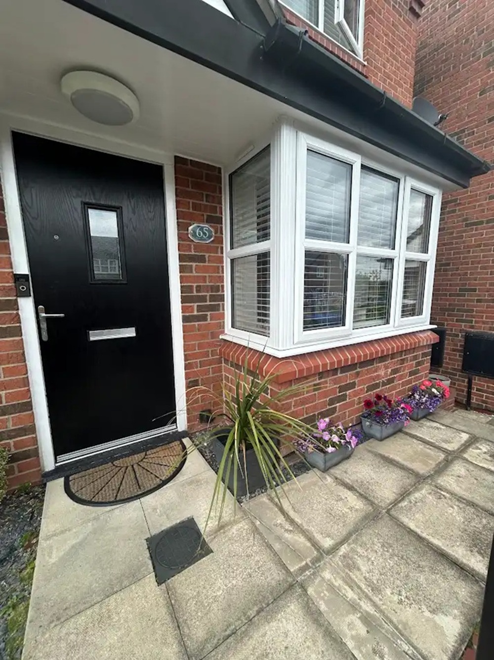 Front of  house