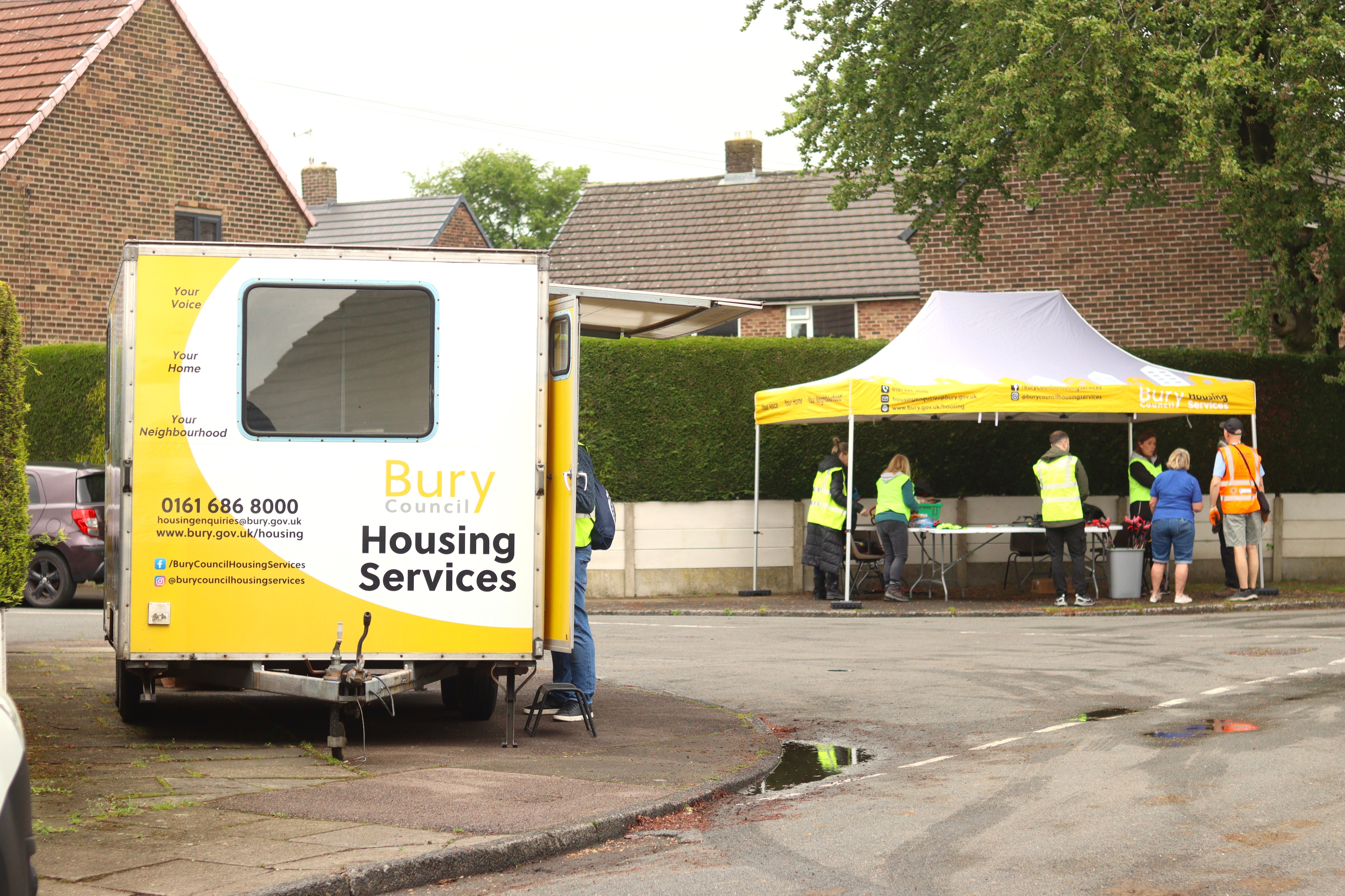 Housing Services trailer 