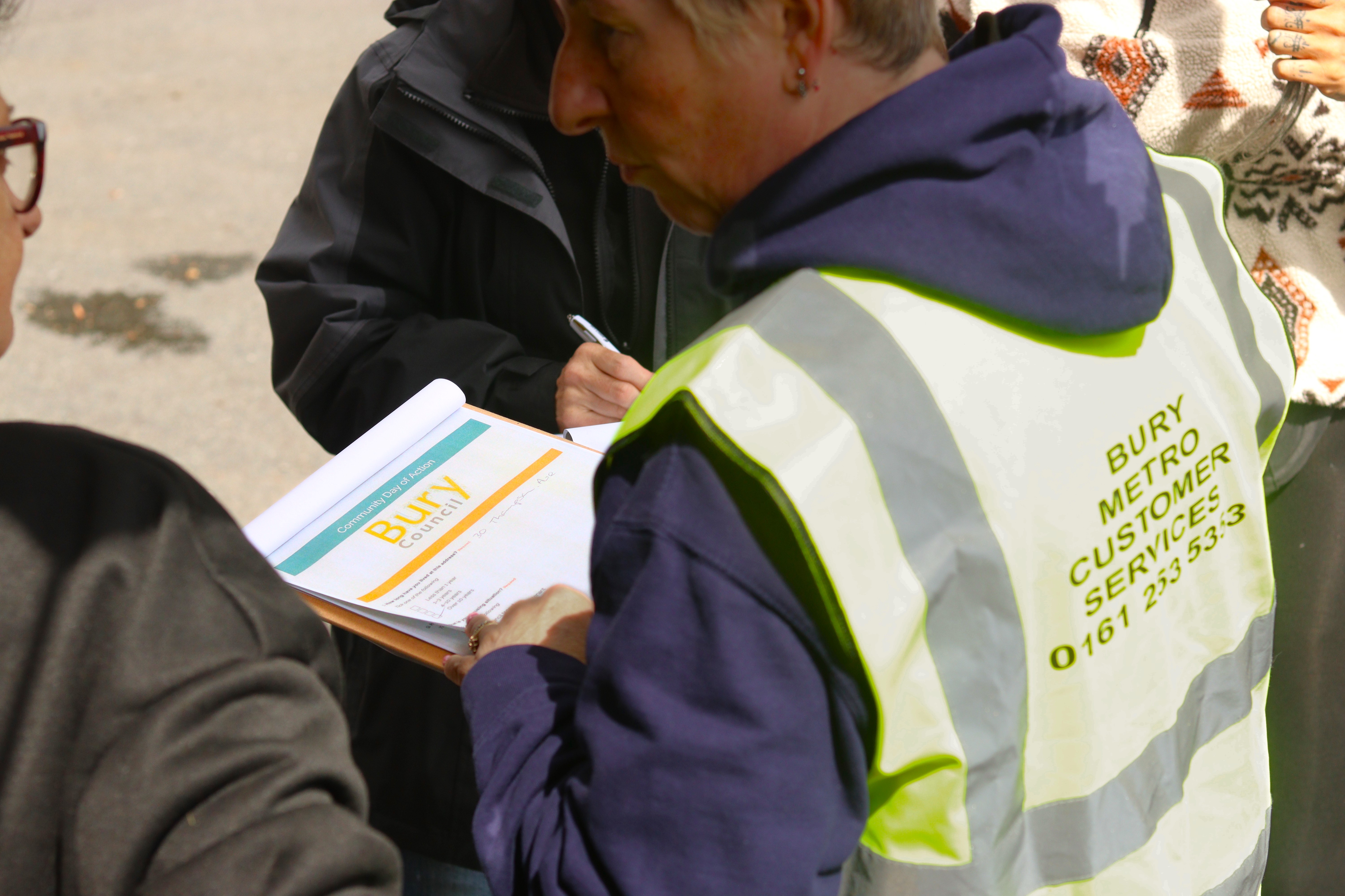 Staff completed tenant survey 