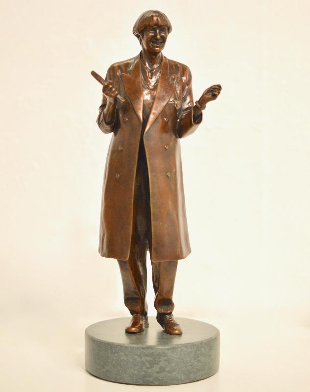 Victoria Wood - Limited edition bronze scale sculpture