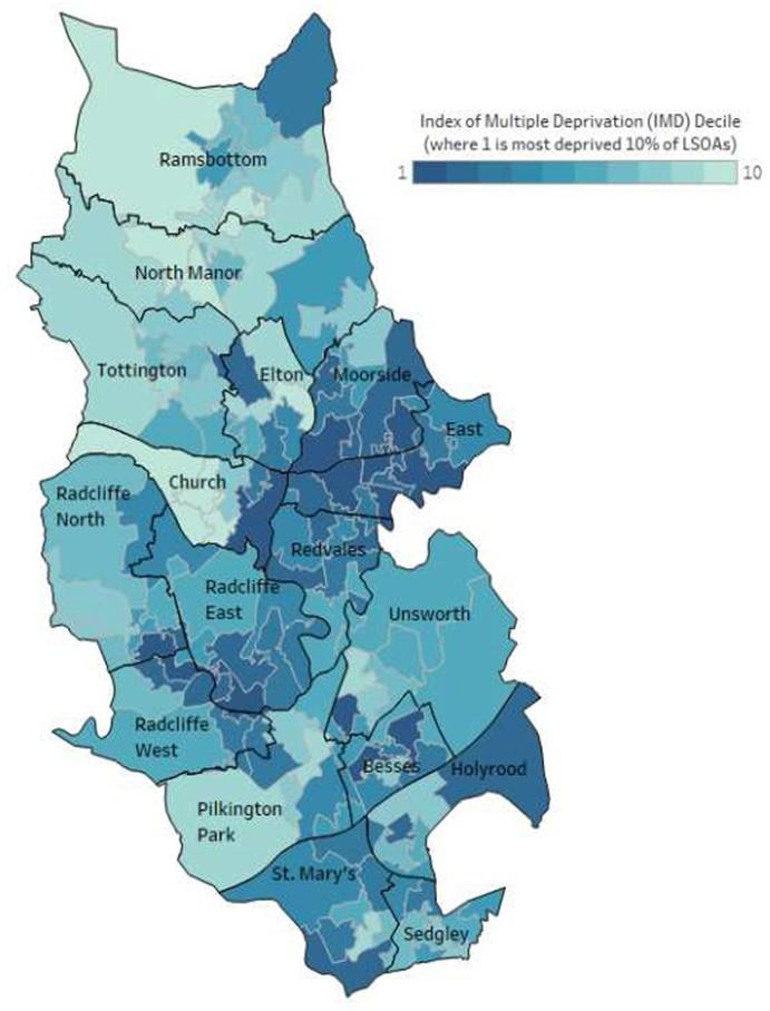 Index of Multiple Deprivation map