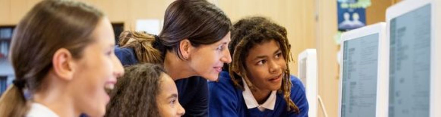 young people in a classroom