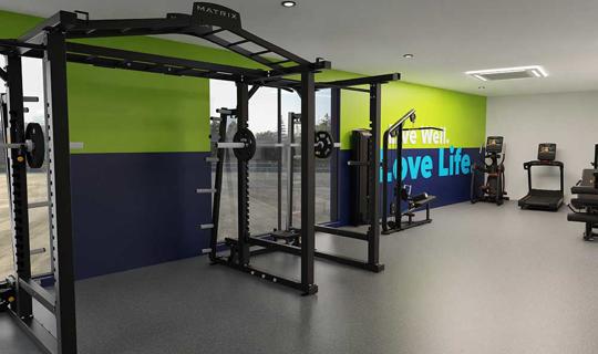 Indoor gym and exercise equipment
