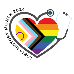 LGBT+ History Month 2024 logo