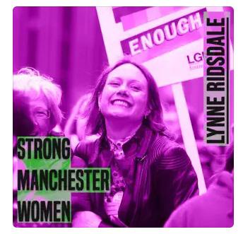 Srong Manchester Women - Lynne Ridsdale