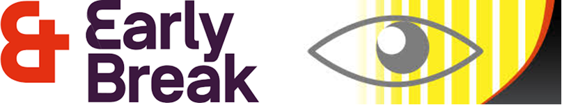 early break and bury blind society logos