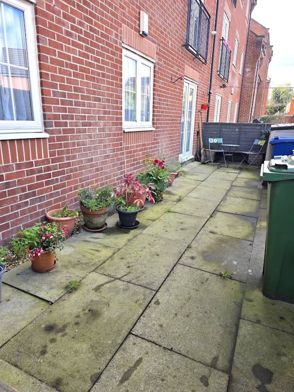 rear patio