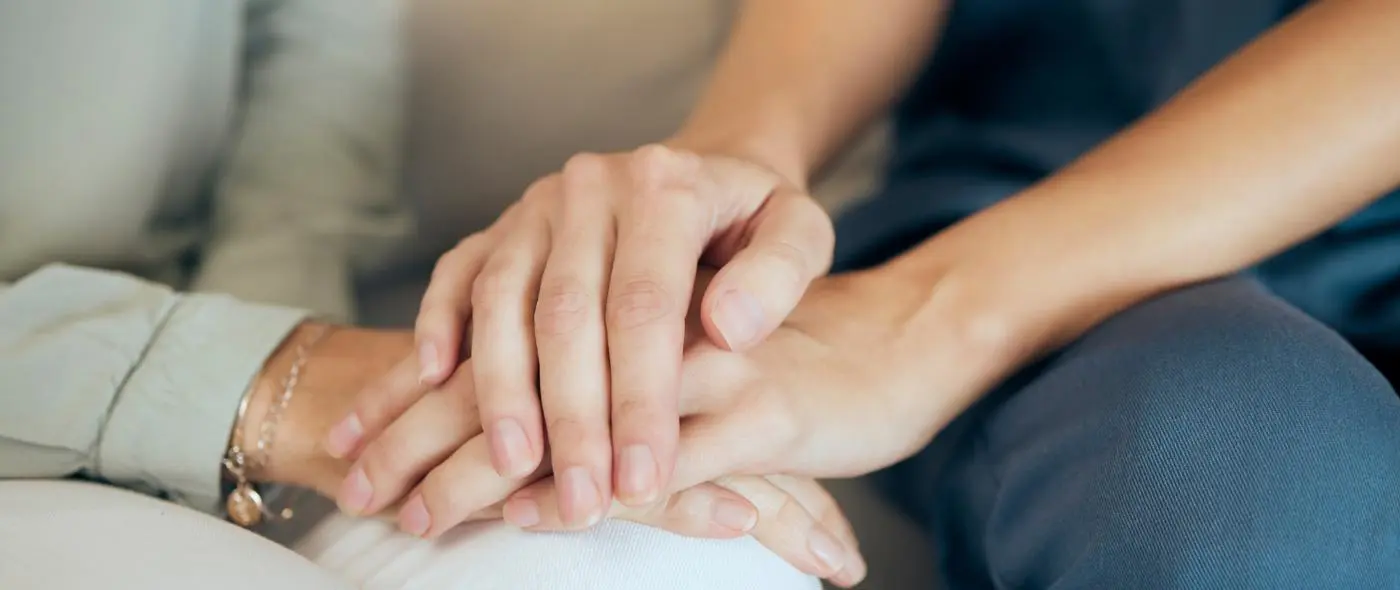 parson caring for another person
