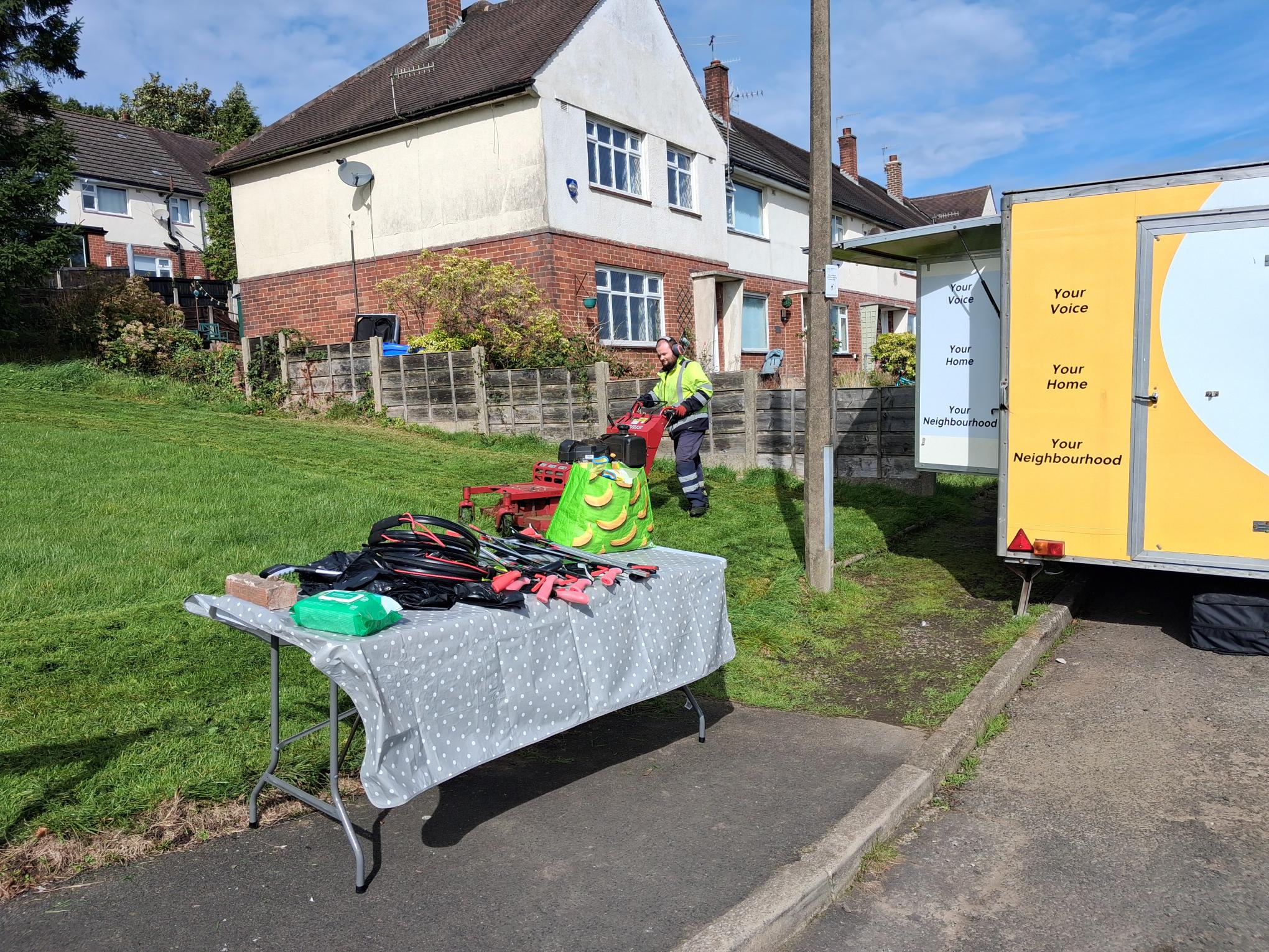 litter picking 
