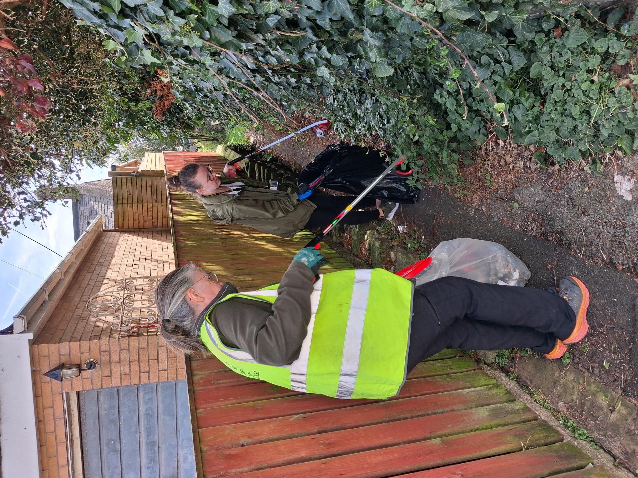 litter picking 