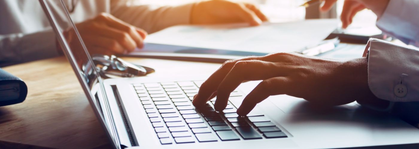 people working on laptops