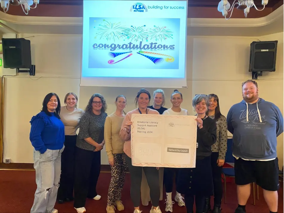 Professionals completing their ELSA training