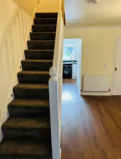 Stairs from living room