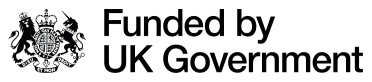 Funded by UK Government logo